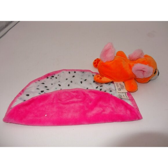 Cutetitos Fruititos Chinchillito Puffito Chinchilla Orange Soft Plush 8” wrap - Picture 13 of 16